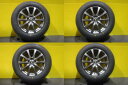 セレナ C28 4本セット 送料無料 新品 国産 スタッドレス グッドイヤー ICENAVI7 アイスナビ7 205/65R16 中古 16インチ ガンメタ アルミホイール