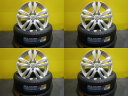 90系 ノア ヴォクシー キックス 送料無料 新品 スタッドレス ピレリ ICEZERO ASINMMETRICO 205/55R17 2022年製 中古 17インチ アルミホイール 4本セット