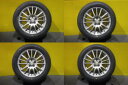 シエンタ 170系 4本セット 送料無料 新品 国産 スタッドレス ダンロップ ウィンターマックス WM02 185/60R15 中古 15インチ アルミホイール