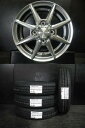 【軽12 VAN 夏組4本】新品 145/80R12 80/78 ヨコハマ SUPER VAN Y356 25年製 & HS08 4.0-12 4H100 +42 JWL-T ダークグレー 白河