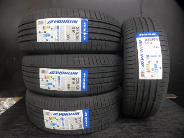 新品 1台分 4本 225/55R19 99V 23年製 ウィンラン (WINRUN) R330 サマータイヤ 夏タイヤ タイヤ単品 ハリアー エクストレイル CX-5 CX-8 等に 白河