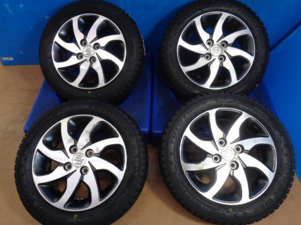 楽天市場】155/65r14 4本セット スズキ純正ホイールの通販 楽天市場】155/65r14 4本セット スズキ純正ホイールの通販