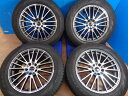 クラウン クロスオーバー スタッドレス 225/60R18 100H & 18x7.5J +35 5/114 球面座 4本セット ICE ZERO Asimmetrico &EuroDeaing CALWER 【東大宮】