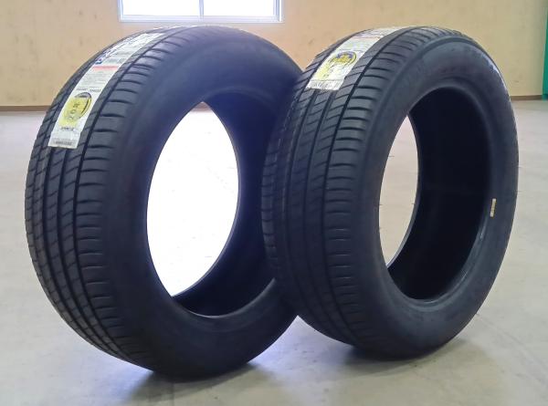 【東大宮】未使用 MICHELIN PRIMACY3 225/55R17 97Y ZP ★MOE 2022年製 2本セット ランフラット BMW X1 ..