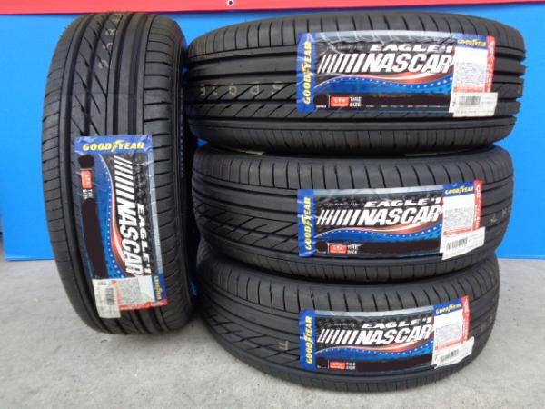 【15日限定!抽選で最大100％Pバック!】新品 4本 215/60R17 109/107 R グッドイヤー EAGLE #1 NASCAR ホワイトレター イーグル ナスカー ハイエース キャラバン TRH200 カスタムの定番タイヤ！！ 岡崎