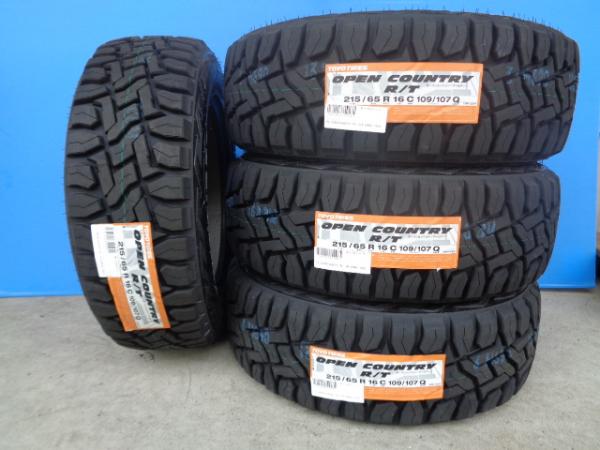 【15日限定!抽選で最大100％Pバック!】岡崎 4本 新品 215/65R16 8PR 109/107 Q トーヨー オープンカントリー R/T TOYO OPENCOUNTRY ハイエース キャラバン TRH200 KDH200 GDH200 GDH223B KDH228B GDH201K E26 E25 NV350 GDH206M