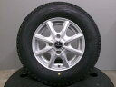 新品 スタッドレス 145/80R12 ダンロップ SV01 中古 社外アルミ ホイール 12インチ 4H100 LT 貨物 軽トラ 軽バン 冬 スノー ハイゼット N-VAN エブリィ サンバー キャリィ ピクシス