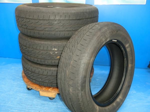 送料無料 中古 ブリヂストン ネクストリー 175/65R14 82S 4本 bB ベリーサ パンダ チンクエチェント 500 デミオ ラウム フィット ヴィッツ