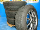 送料無料 中古 スタッドレス トーヨータイヤ アイスフロンテージ 185/65R15 88Q ホイール 4本 ティーダ ウィングロード bB ノート bBオープンデッキ デミオ