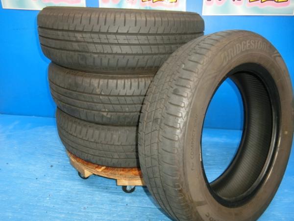 送料無料 中古 ブリヂストン エコピア NH200C 175/65R15 84H 4本 キューブ スペイド ヴィッツ ポルテ インサイト カローラアクシオ アクア スイフト イグニス
