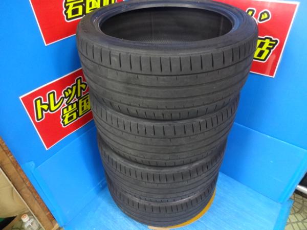 送料無料 中古夏タイヤ 4本 FALKEN ファルケン AZENIS アゼニス FK520L 225/40R18 92Y 2023年製 オーリス 86 プリウスPHV インプレッサスポーツ BRZ
