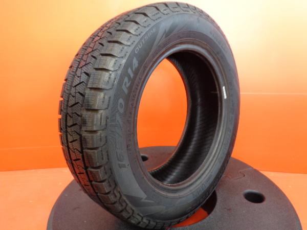 【15日限定!抽選で最大100％Pバック!】中古タイヤ 1本 ピレリ ICEASIMMETRICO 165/70R14 165/70-14 81Q 2017年製 冬タイヤ スタッドレス パンク スペア 用に♪