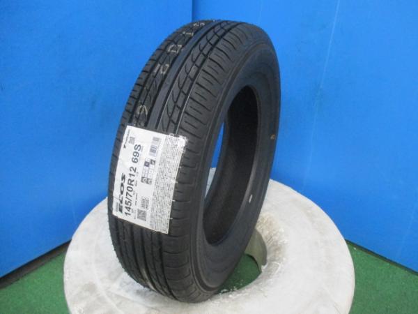 1本 新品 未使用品 YOKOHAMA ヨコハマ ECOS ES300 夏 サマータイヤ 145/70R12 69S ミニカ ミラ ムーブなどに