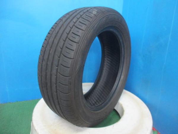 1本 2018年製 中古 夏 サマータイヤ ファルケン ZIEX ZE914 195/55R15 85V ロードスター シビック フィット マーチ
