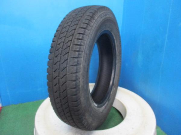 1本 2023年製 中古 スタッドレス タイヤ ブリヂストン BLIZZAK VL1 155/80R14 88/86 N LT サクシードバン プロボックスバン