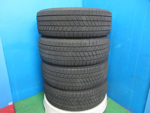 4本 2023年製 中古 スタッドレス タイヤ ブリヂストン BLIZZAK VRX3 195/65R15 91Q ノア ヴォクシー プリウス セレナ など 伏