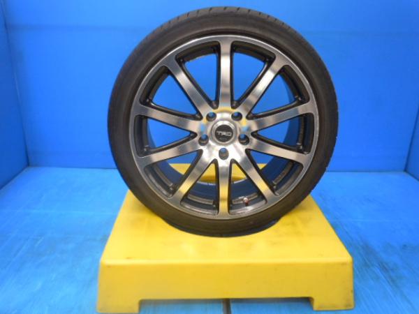 【中古4本セット】RAYS TRD TF2 18x7.5J 47 5H114.3 グッドイヤー イーグルLS2000ハイブリッド2 225/40R18 トヨタ オーリス マーク2ブリッド ヴェロッサ NRE185H NZE181H NZE184H ZRE186H ZWE186H GX110W GX115W JZX110W JZX115W GX110 GX115 JZX110 TOYOTA ティーアールディ