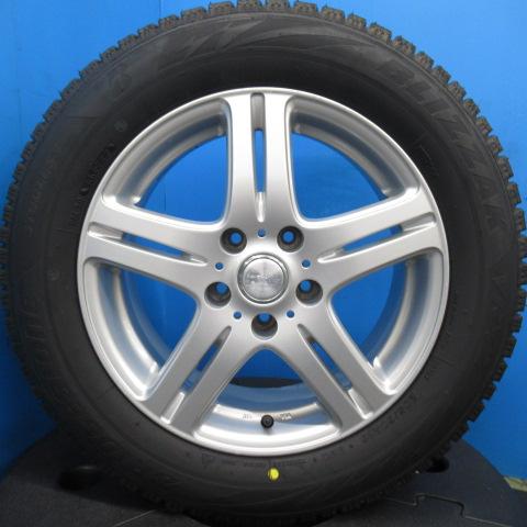 4本 アベンシスワゴン ランサーエボリューション 新品スタッドレスタイヤ 205/60R16 ブリヂストン ブリザック VRX2 アルミホイール