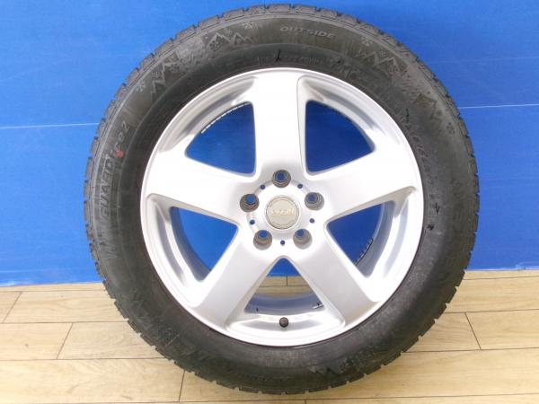デリカD5 新品 夏タイヤ 4本 225/60R17 輸入 + 中古 社外 アルミ TK5 アウトランダー 30系 アルファード ヴェルファイア クルーガー 225/60/17 225/60-17 T31 エクストレイル 後期 前橋