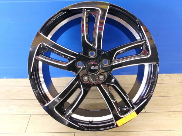 フォレスター レヴォーグ 新品 アルミ 4本 19インチ 7.5J ET55 5H-114.3 共豊 STEINER SF-C GBK EM CR-V ヴェゼル オデッセイ エリシオン ノア ヴォクシー アコード エスティマ レガシィ B4 シュタイナー 前橋