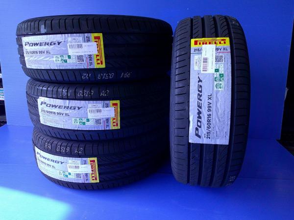 WR-V ヴェゼル CX-3 オデッセイ デリカD：5 エスティマ マークX等に 新品 2024年製夏タイヤ ピレリ パワジー 215/60R16 4本セット 条 ACR50W ACR55W DG5 RU1 RU2 RU3 RU4 RV3 RV4 RV5 RV6 DK5AW DK5FW DK8AY DK8FY DKLAW DKLAY DKLFW DKLFY AWS210 AWS211 GRS210 GRS211 CV5W