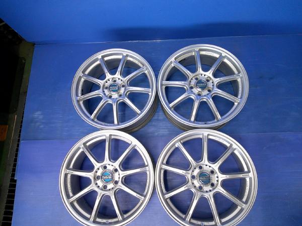 CT 86 プリウス BRZ インプレッサG4 インプレッサXV等に 中古 アルミ RAYS グラムライツ 57G 17インチ 7.0J +50 5穴 PCD1...