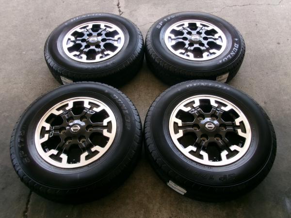 キャラバン　タイヤホイール　新車外し　1/4 Yahoo!オークション -「nv350 キャラバン ホイール 純正