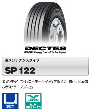 pԗp^C ^gbNp^C 295/80R22.5 _bv DECTES SP122