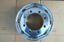 【4枚セット特価!/新車外しホイール/中古】ALCOA アルコア 19.5x6.75 8穴 ISO P.C.D 275mm オフセット 147mm 19.5イン...