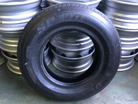 【数量限定特価！/新車外しタイヤ/中古】225/80R17.5 123/122L DUNLOP ダンロップ SP110【トラック用タイヤ】