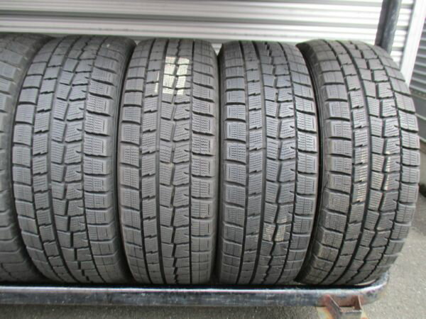 ★☆185/60R15 84Q ダンロップ WINTER MAXX WM01 スタッドレス 2019年製 4本 送料込 T23731228☆★