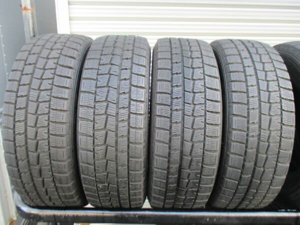 ★☆185/60R15 84Q ダンロップ WINTER MAXX WM01 スタッドレス 4本 送料込 T23860111☆★