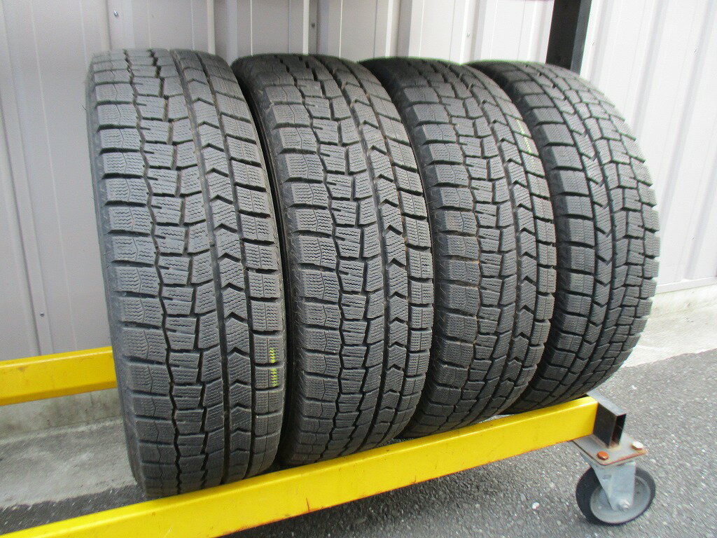 ★☆195/65R16 92Q ダンロップ WINTER MAXX WM02 スタッドレス 2020年製 4本 送料込 T65551024☆★インボイス領収書発行可能