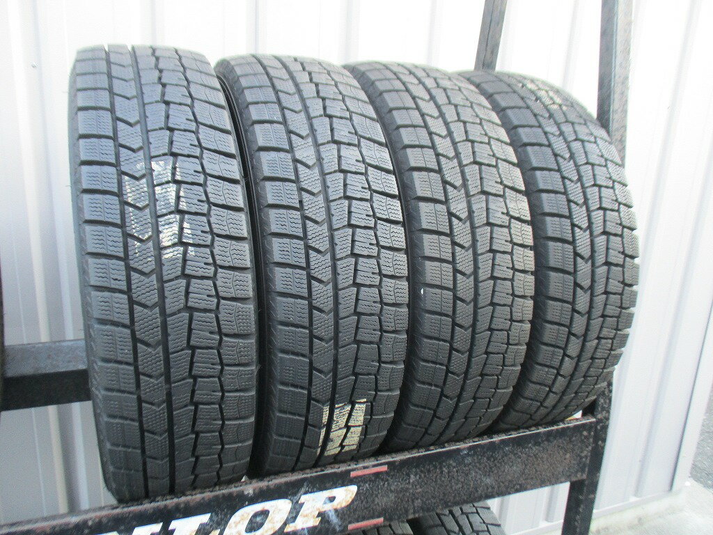 ★☆175/70R14 84Q ダンロップ WINTER MAXX WM02 スタッドレス 2022年製 4本 送料込 T66001031☆★インボイ..