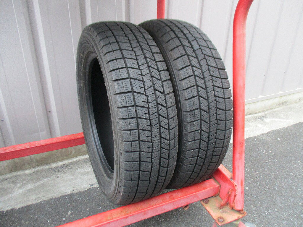 ★☆165/65R15 81Q ダンロップ WINTER MAXX WM03 スタッドレス 2020年製 2本 送料込 T66521105☆★インボイス領収書発行可能