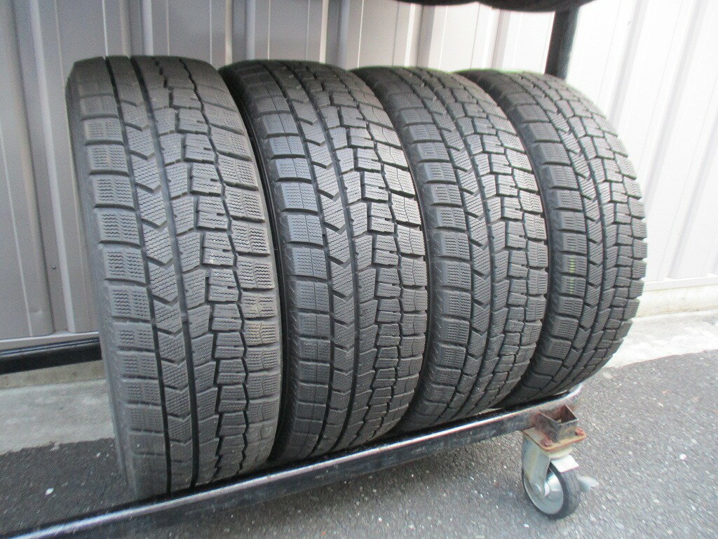 ★☆205/60R16 92Q ダンロップ WINTER MAXX WM02 スタッドレス 2021年製 4本 送料込 T66781111☆★インボイ..