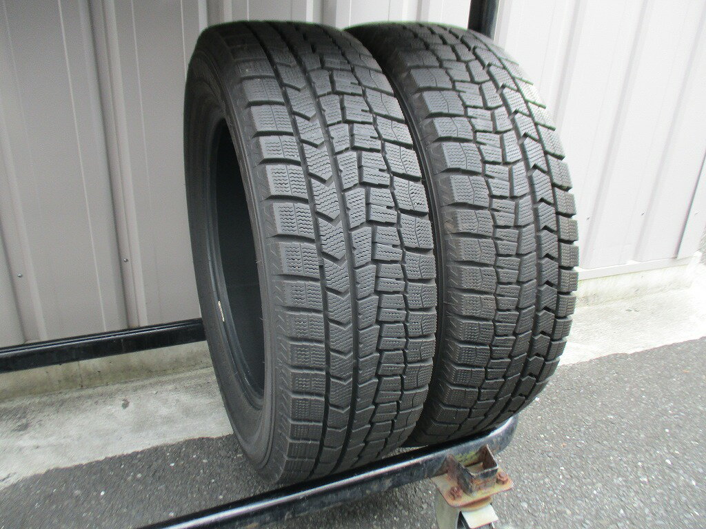 ★☆195/65R16 92Q ダンロップ WINTER MAXX WM02 スタッドレス 2020年製 2本 送料込 T66891112☆★インボイ..