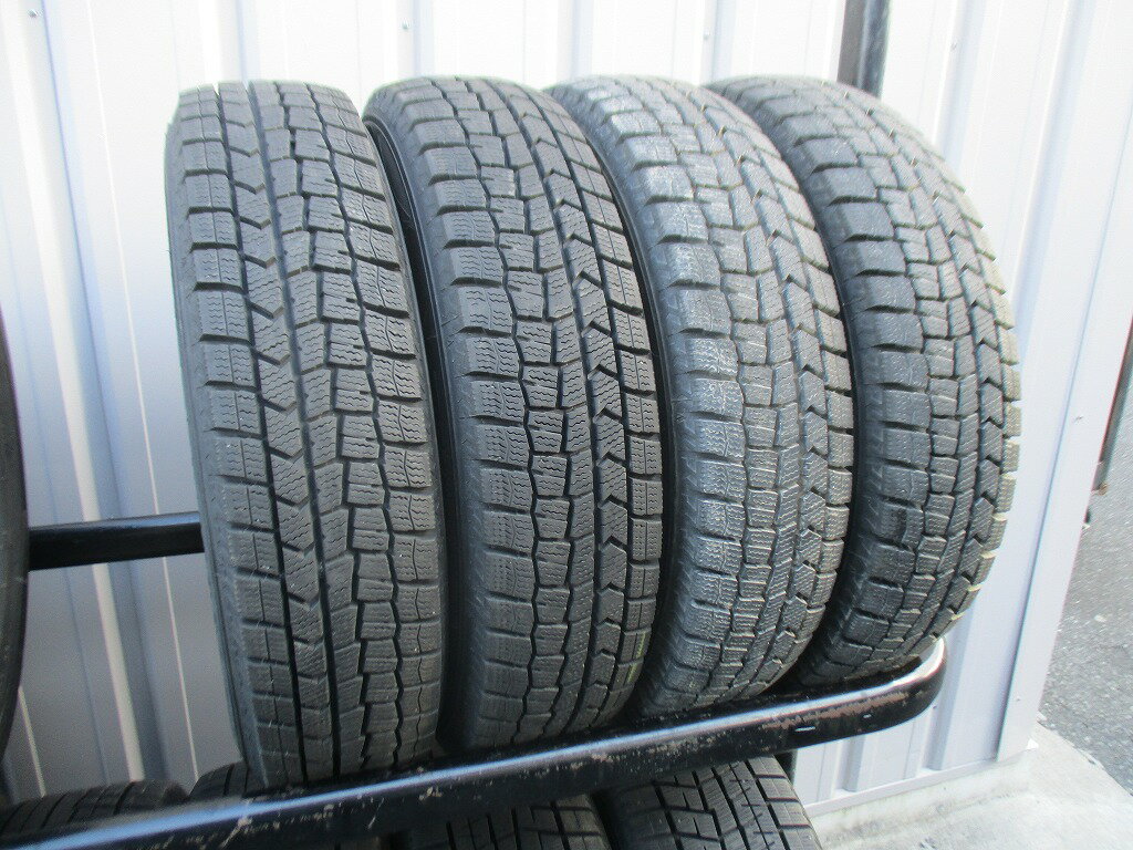 ★☆155/80R13 79Q ダンロップ WINTER MAXX WM02 スタッドレス 4本 送料込 T67371119☆★インボイス領収書発行可能