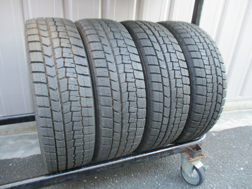 ★☆185/65R15 88Q ダンロップ WINTER MAXX WM02 スタッドレス 2020年製 4本 送料込 T67511122☆★インボイス領収書発行可能