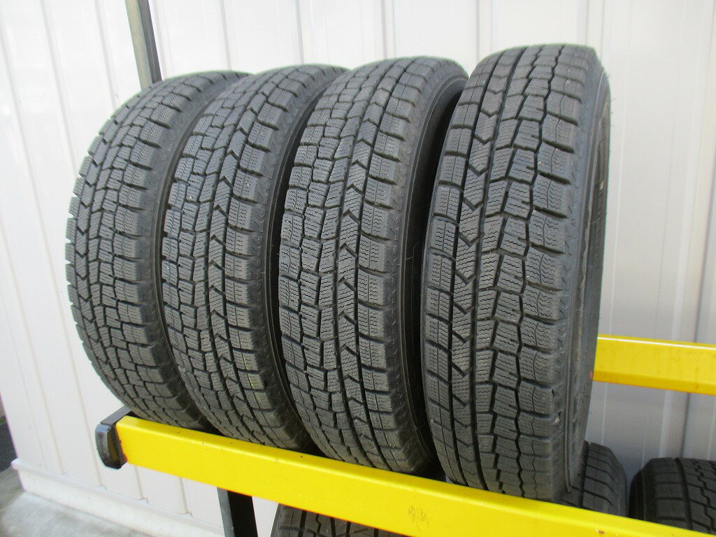 ★☆155/80R13 79Q ダンロップ WINTER MAXX WM02 スタッドレス 2022年製 4本 送料込 T67841128☆★インボイス領収書発行可能