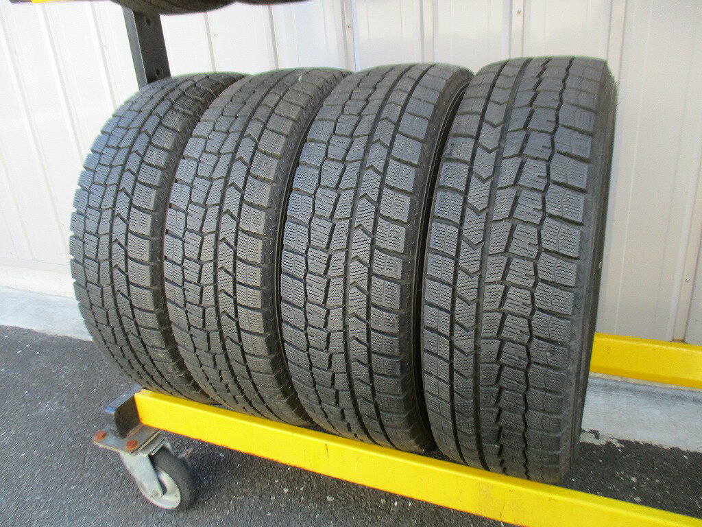 ★☆195/65R16 92Q ダンロップ WINTER MAXX WM02 スタッドレス 4本 送料込 T68061128☆★インボイス領収書発行可能