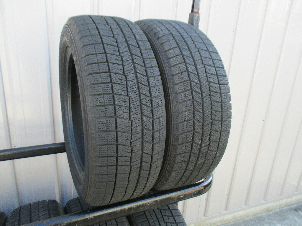 ★☆205/55R16 91Q ダンロップ WINTER MAXX WM03 スタッドレス 2021年製 2本 送料込 T68101129☆★インボイス領収書発行可能