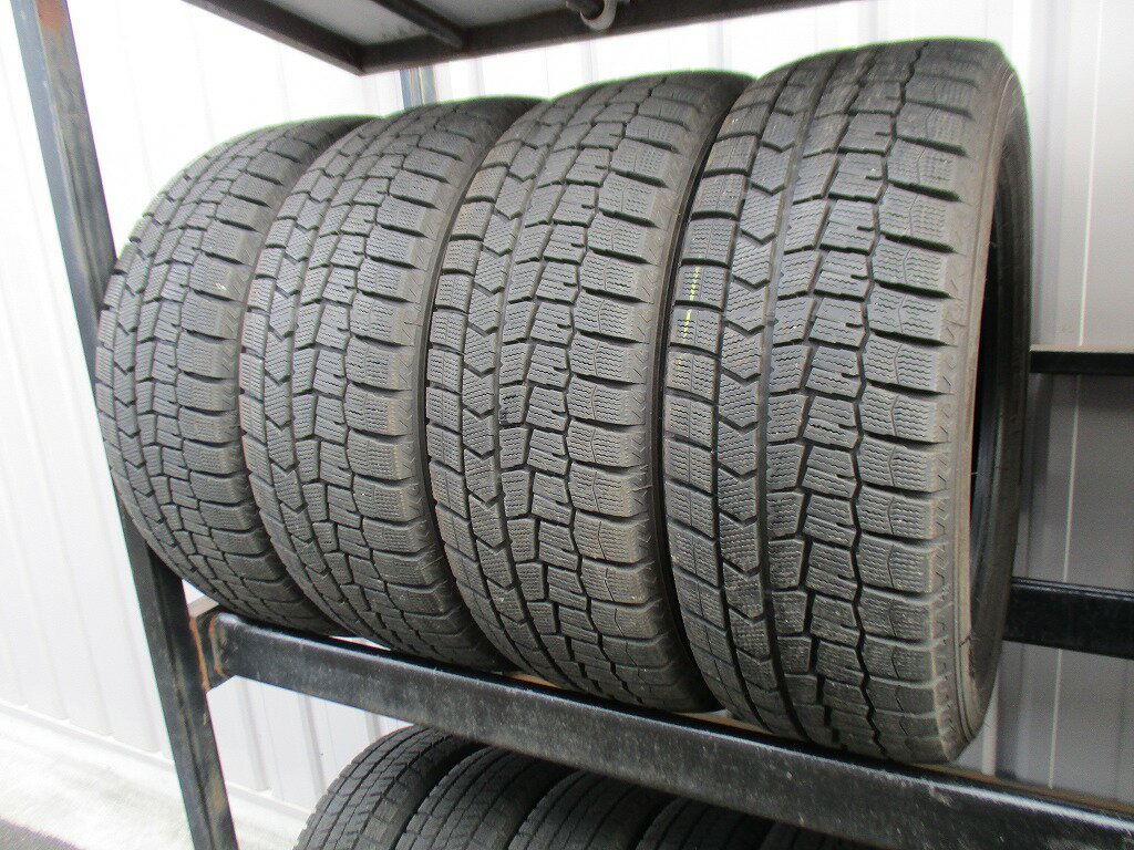 ★☆205/55R16 91Q ダンロップ WINTER MAXX WM02 スタッドレス 2023年製 4本 送料込 T69621219☆★インボイス領収書発行可能