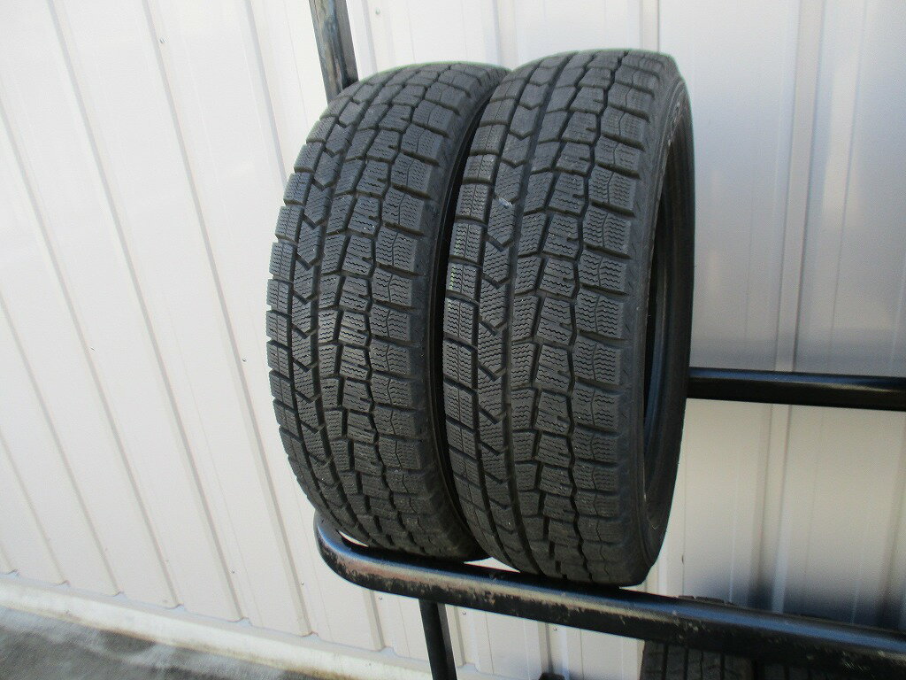 ★☆175/65R14 82Q ダンロップ WINTER MAXX WM02 スタッドレス 2022年製 2本 送料込 T70210107☆★インボイス領収書発行可能