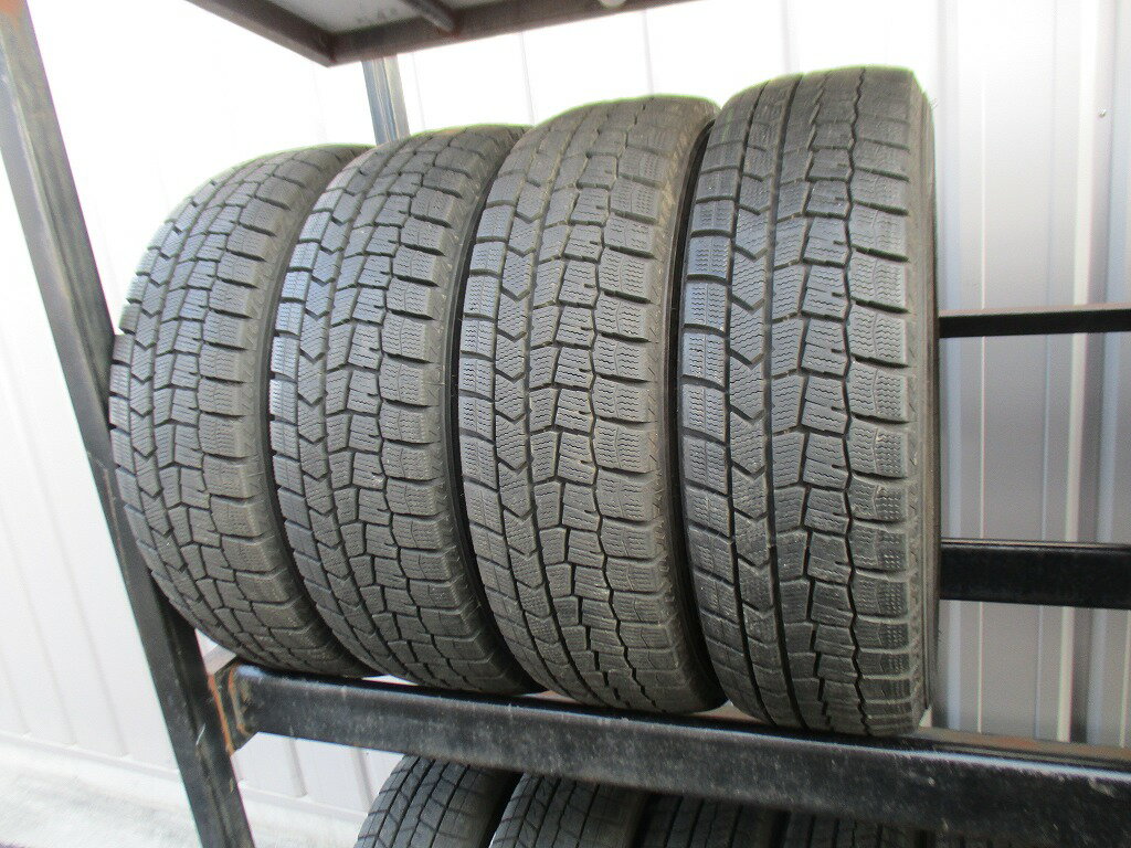 ★☆175/65R15 84Q ダンロップ WINTER MAXX WM02 スタッドレス 2021年製 4本 送料込 T70970116☆★インボイス領収書発行可能