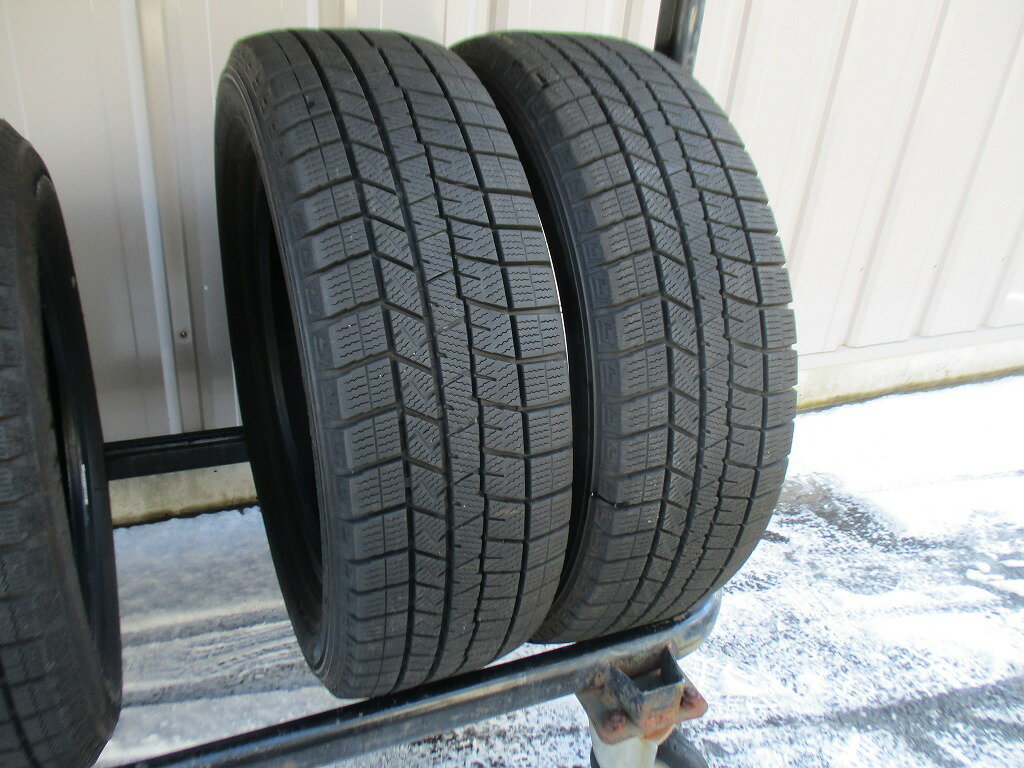 ★☆185/60R15 84Q ダンロップ WINTER MAXX WM03 スタッドレス 2020年製 2本 送料込 T71300119☆★インボイス領収書発行可能