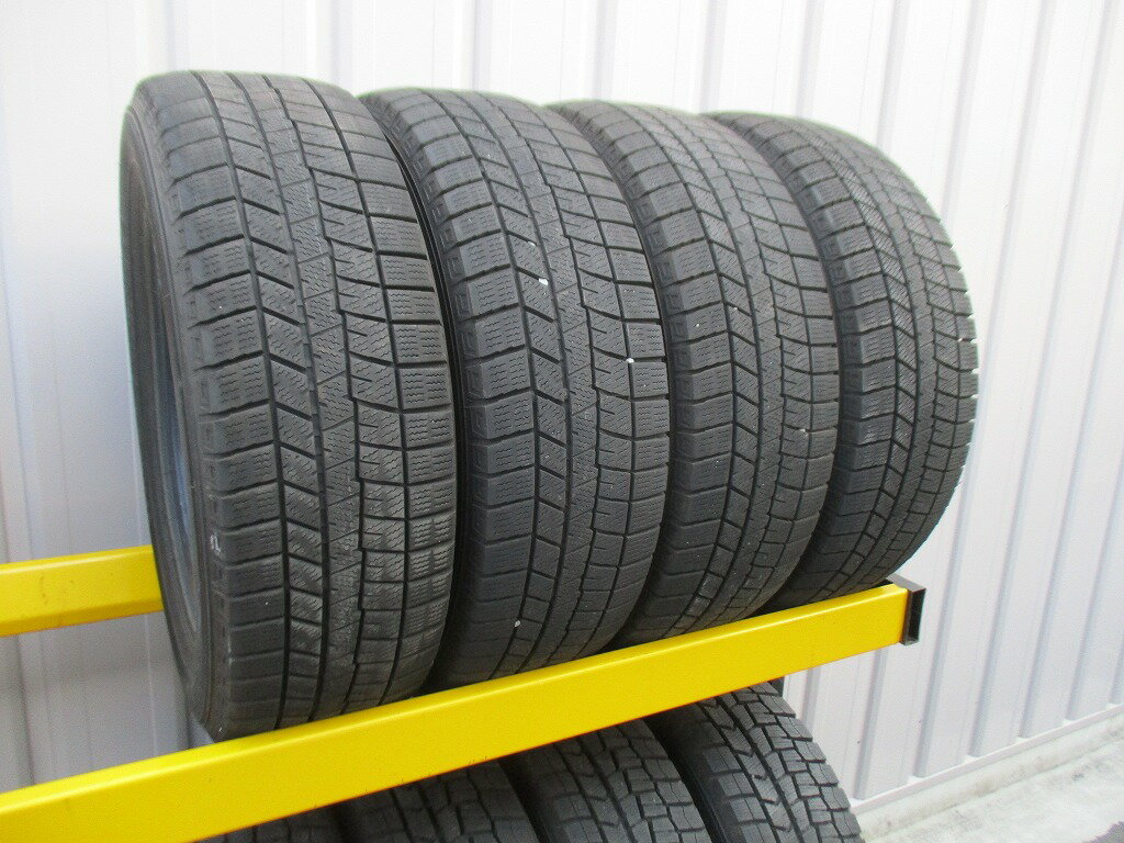 ★☆195/65R15 91Q ダンロップ WINTER MAXX WM03 スタッドレス 2021年製 4本 送料込 20687☆★インボイス領収書発行可能