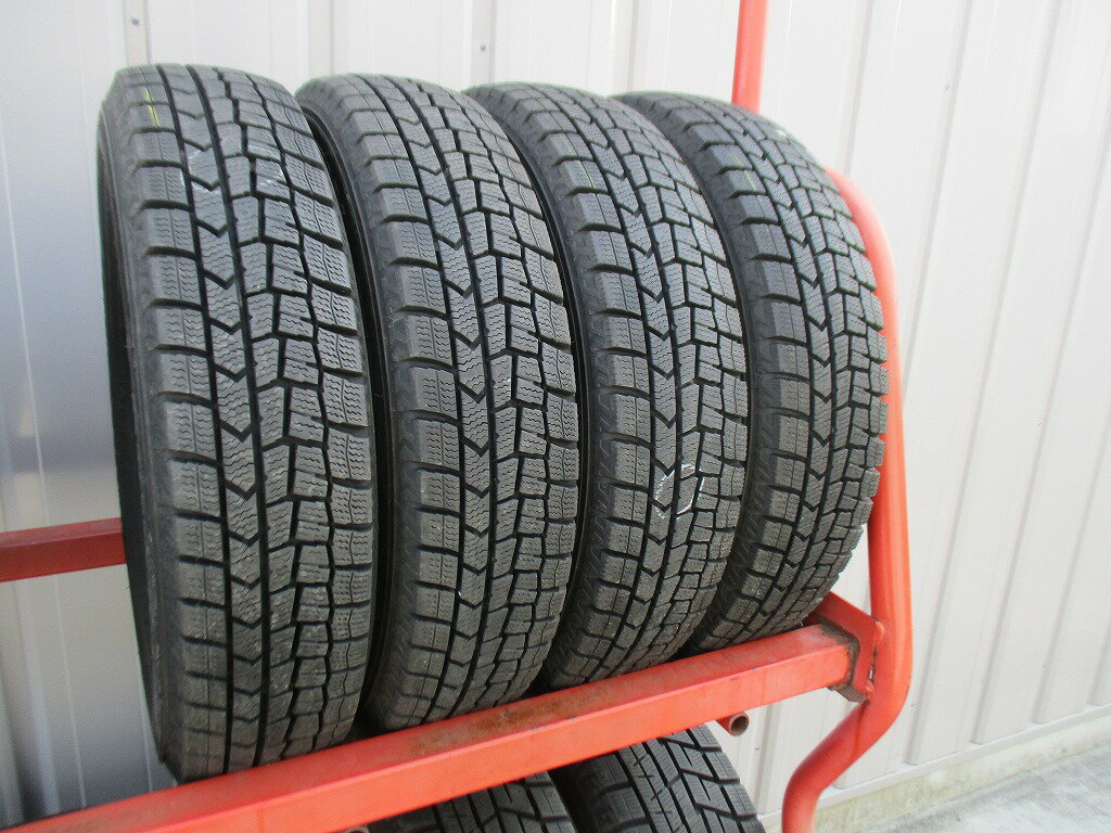 ★☆145/80R13 75Q ダンロップ WINTER MAXX WM02 スタッドレス 2020年製 4本 送料込 T729202067☆★インボイス領収書発行可能