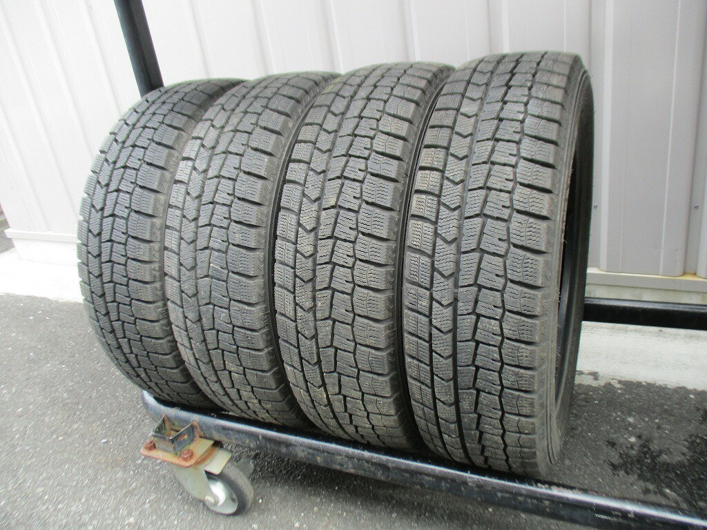 ★☆165/65R15 81Q ダンロップ WINTER MAXX WM02 スタッドレス 2020年製 4本 送料込 T73000206☆★インボイス領収書発行可能