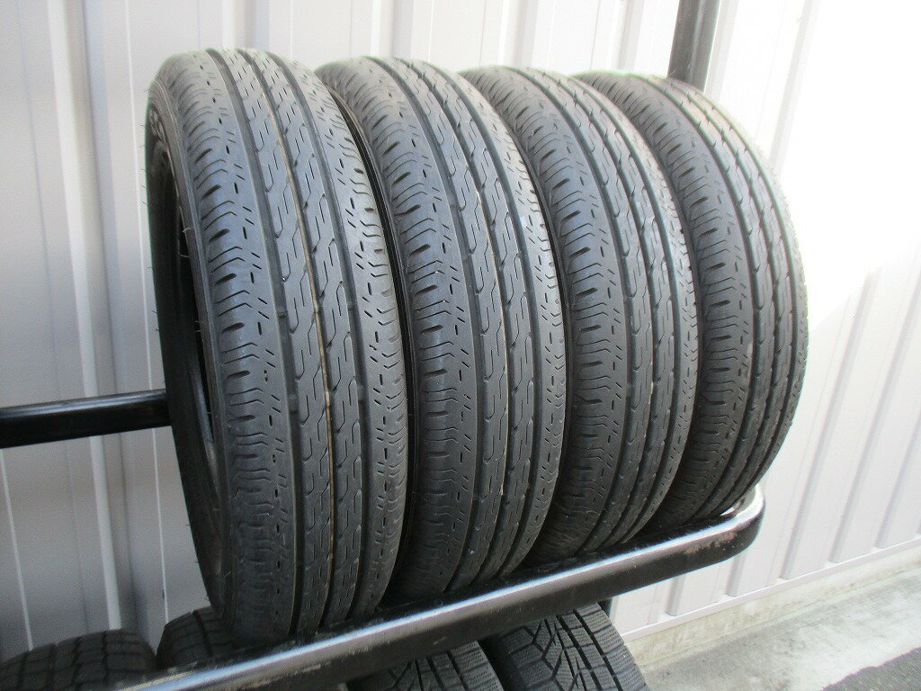 ★☆145/80R12 80/78N LT ブリヂストン ECOPIA R680 2021年製 4本 送料込 T74980303☆★インボイス領収書発行可能